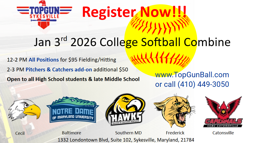 Jan 3rd 2026 Softball College Combine