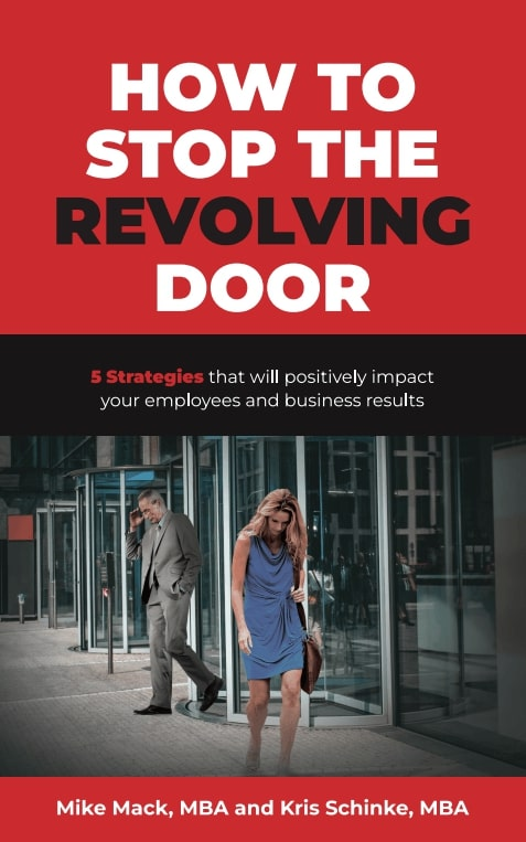 An image of a revolving door on a book cover.