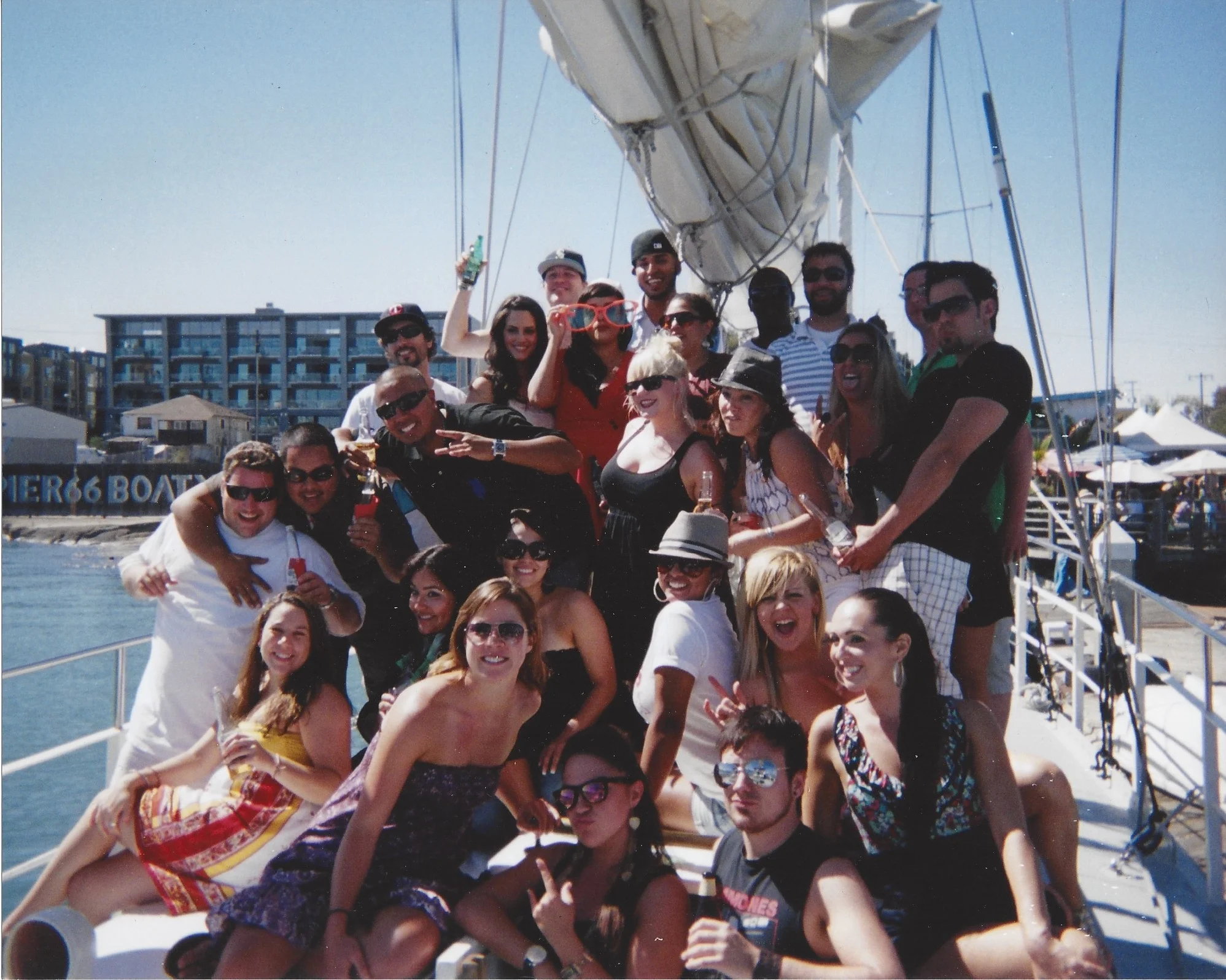 Celebrate a work success, a birthday, a wedding or a weekend on the ruby sailing yacht.