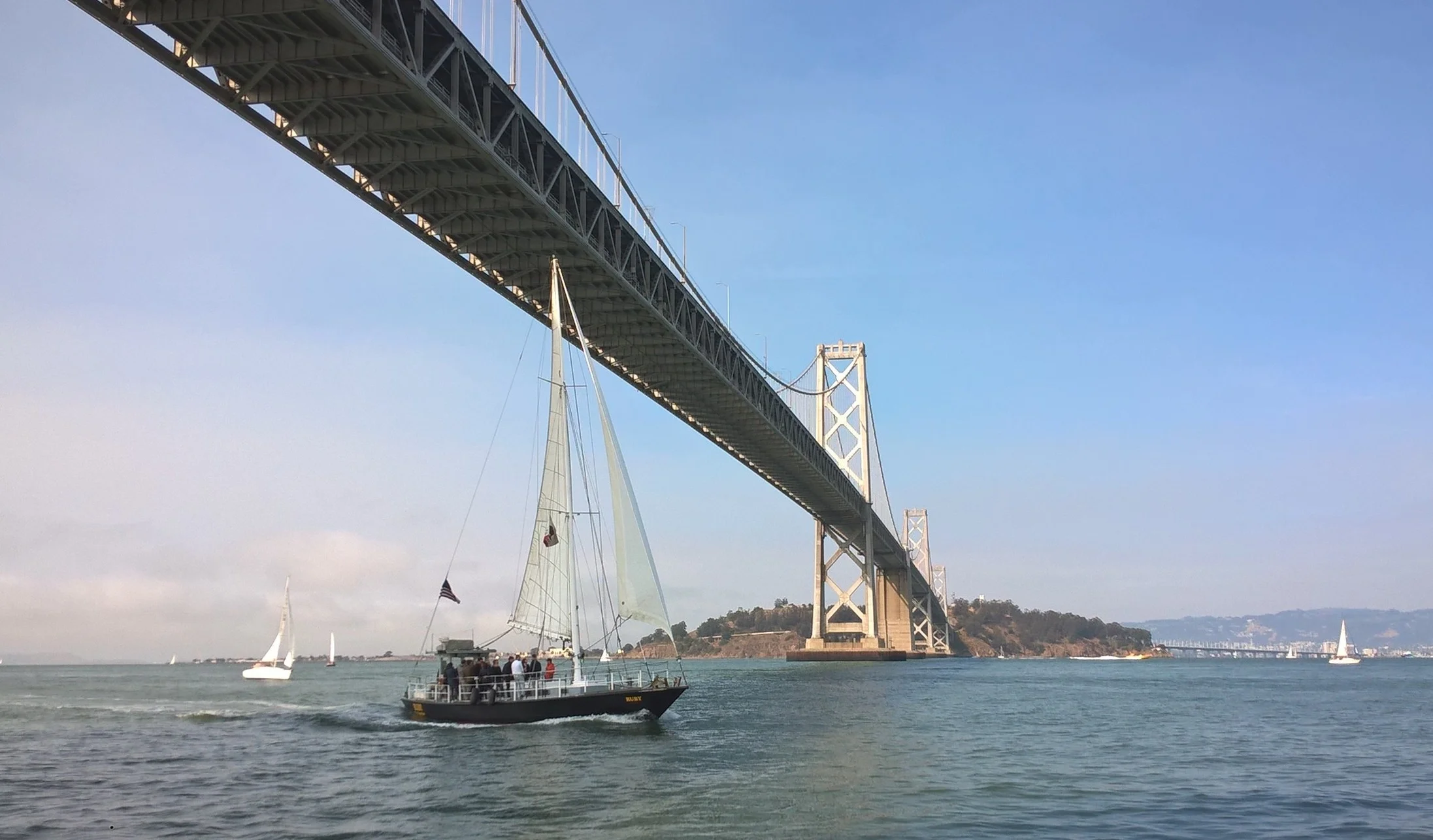 RUBY Underneath Bay Bridge.JPG