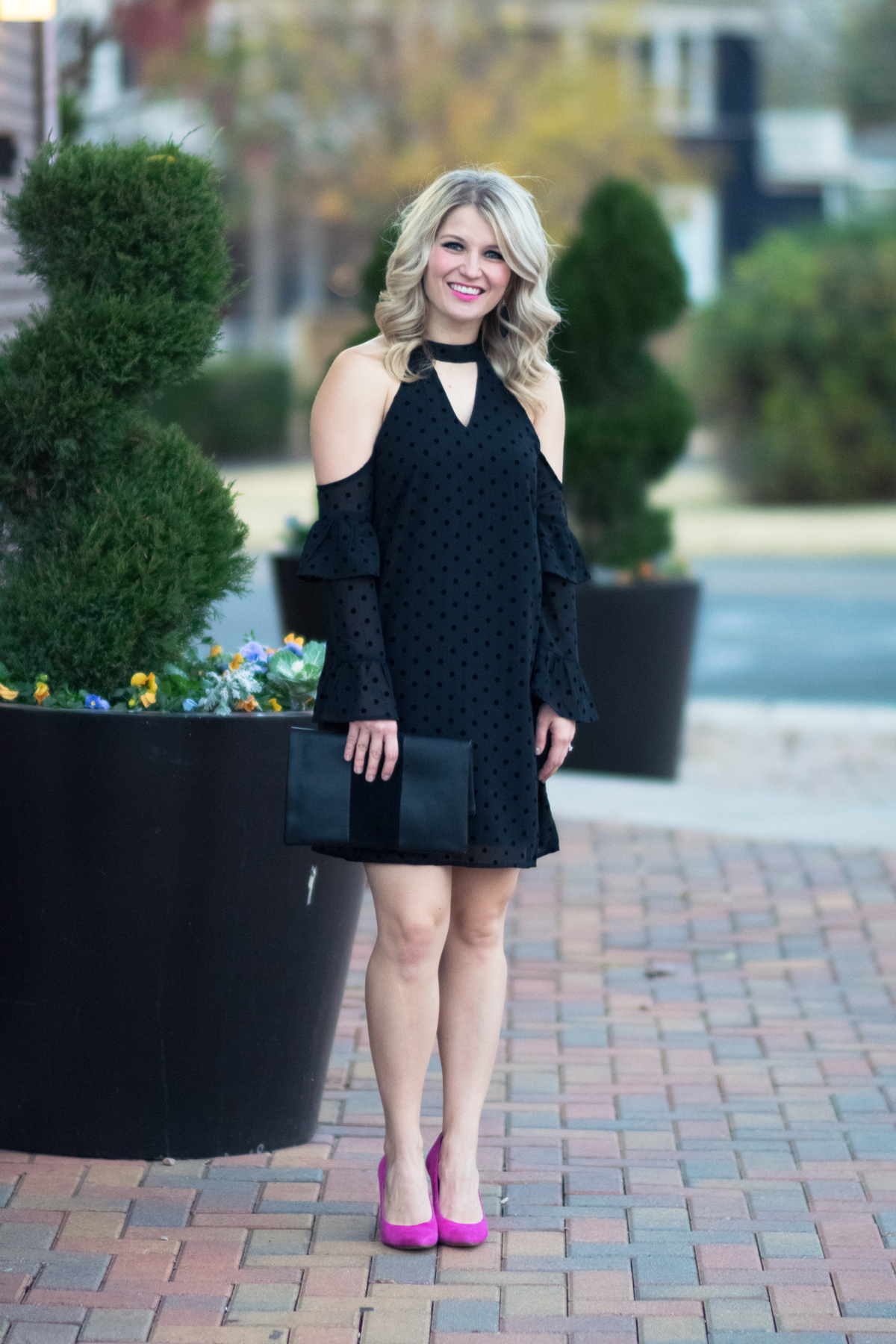 Holiday Party Outfit: Not-So-Basic Black Dress — Mirror and Thread