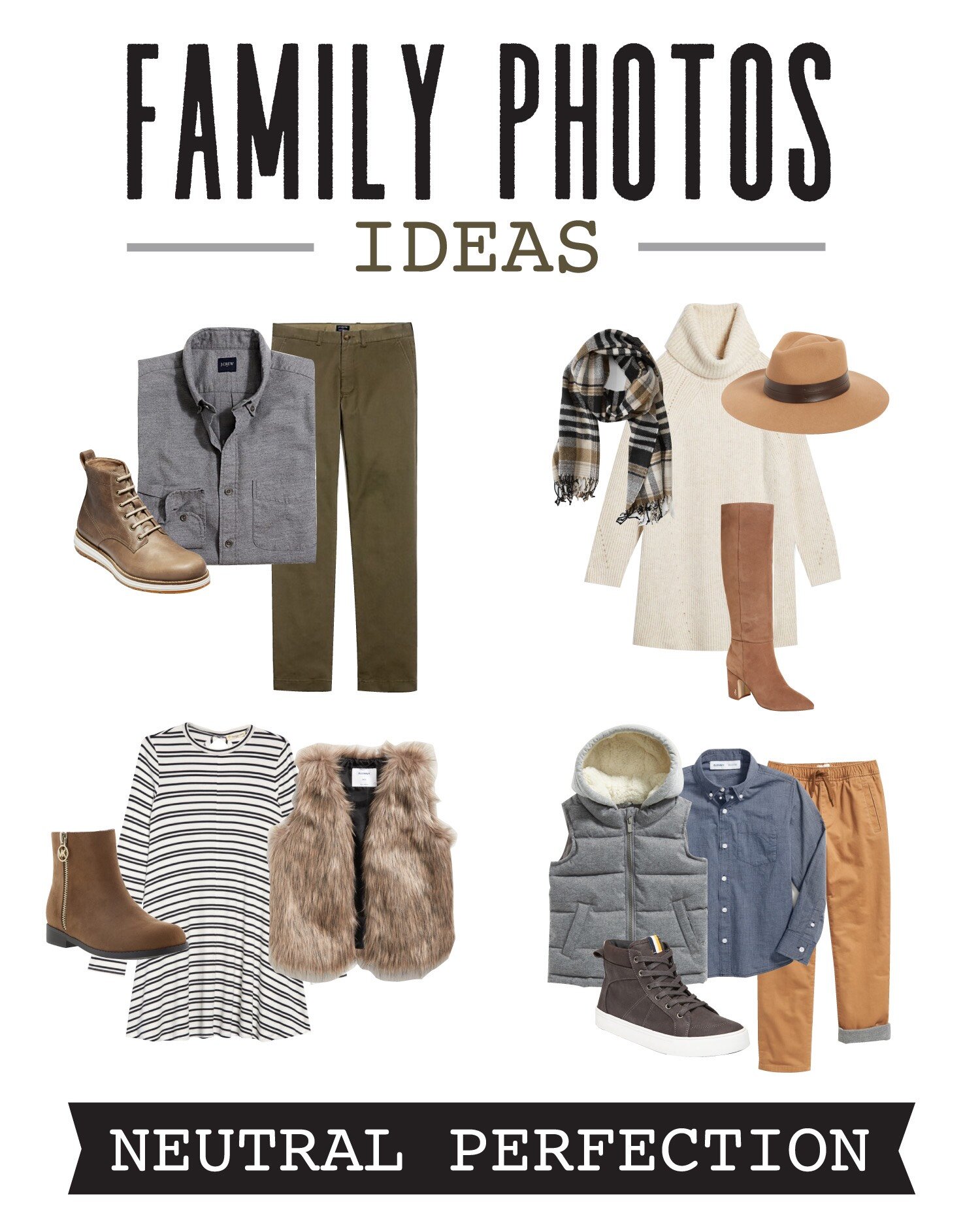 Coordinating Family Photo Outfit Ideas — Mirror and Thread