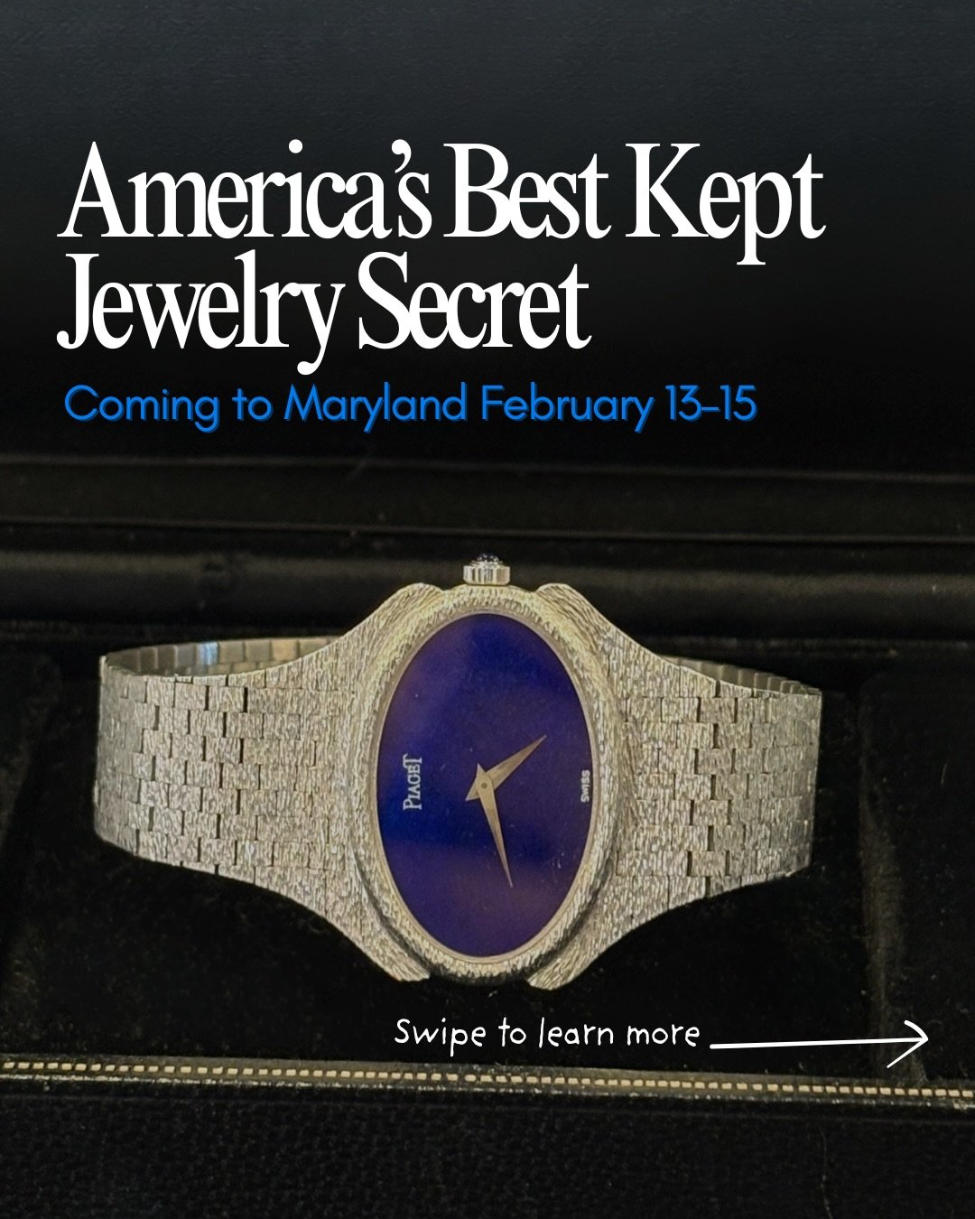 Maryland, the secret is officially out! America&rsquo;s Jewelry Marketplace is arriving at the Montgomery County Fairgrounds on February 13. Skip the retail markup and shop thousands of unique finds direct from wholesalers, designers, and manufacture