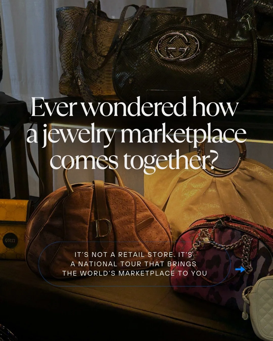 Since 1967, InterGem has traveled the country to bring the world&rsquo;s marketplace to your doorstep. 

We skip the retail middleman to give you direct access to the source.
From fine diamonds and estate jewelry to miles of beads and rare crystals ,