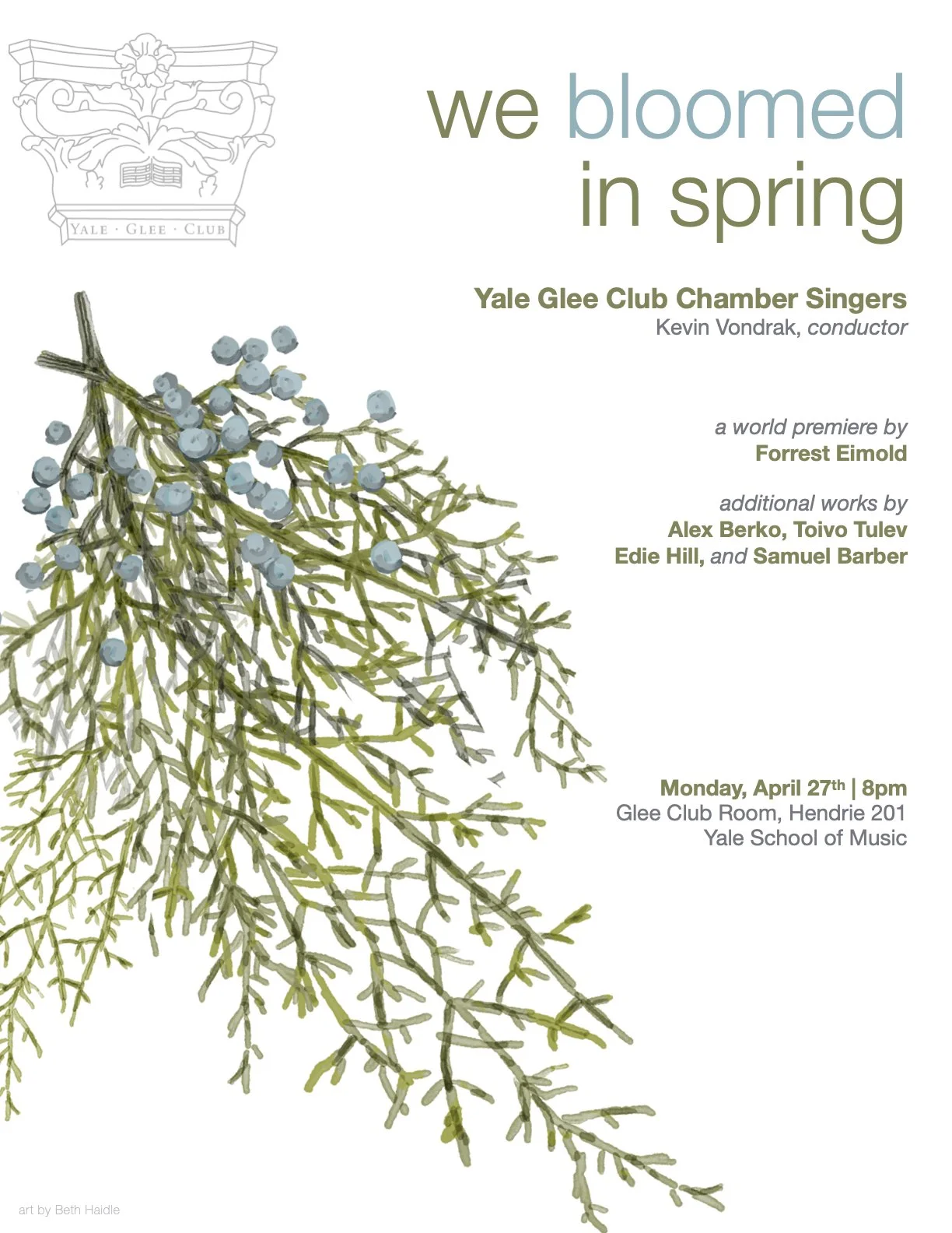 we bloomed in spring