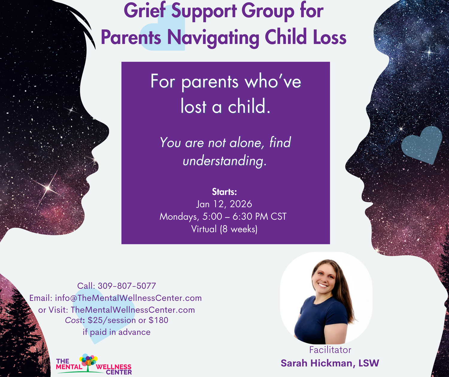 Grief Support Group for Parents Navigating Child Loss
