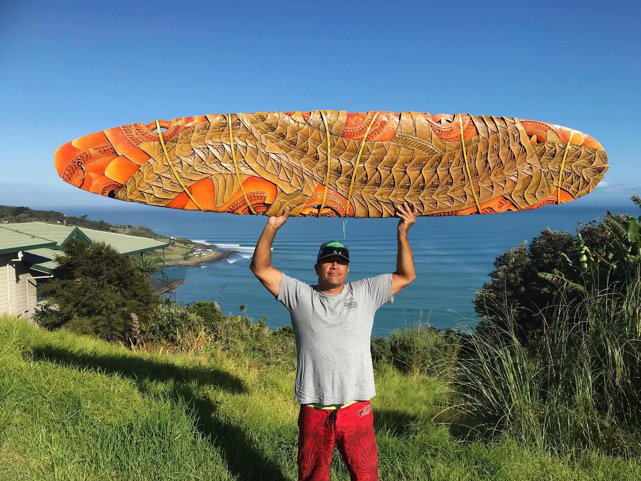 Aaron Kereopa has spent a solid 20+ years developing a technique and subject matter that is unique to him. His creation has been documented and represented by reputable Art professionals. He continues to push and challenge his cultural boundaries and continues to design Art that no one has ever done before!