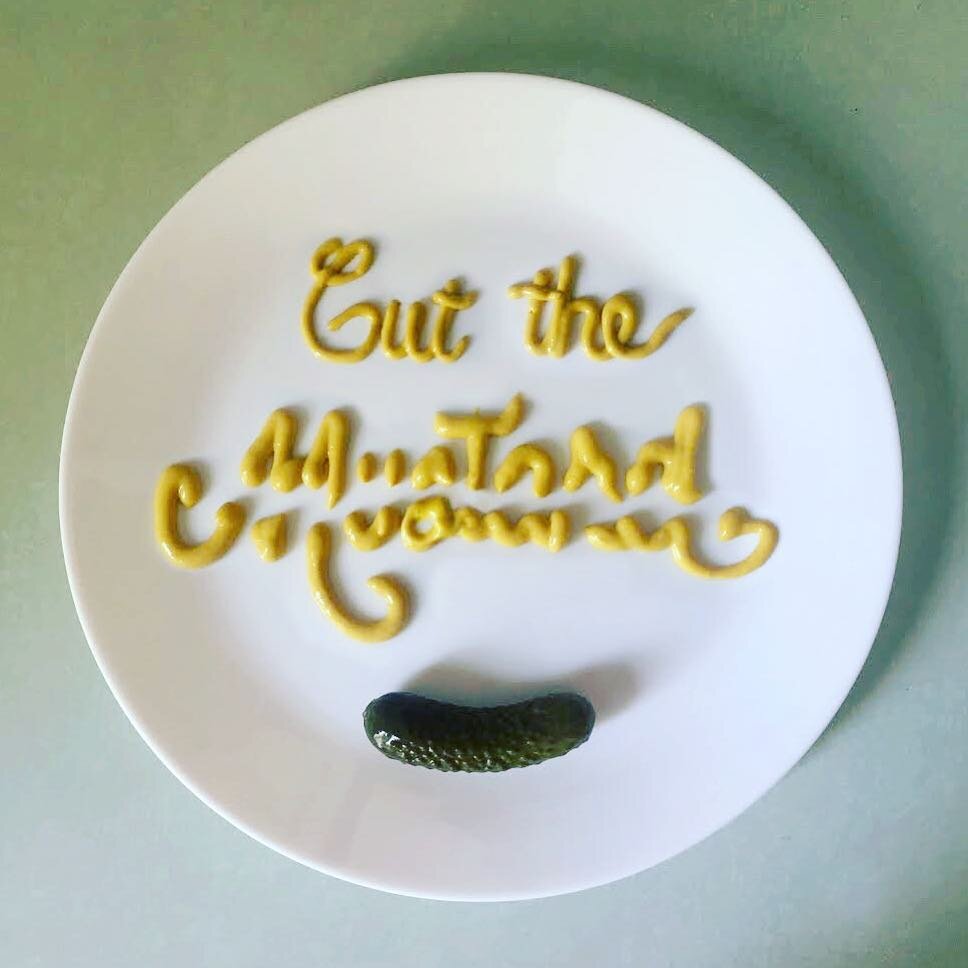 Solid advice, compliments of the condiments. #foodtype #3dletters #dimensionalletters #type #lettering #typography#foodwords