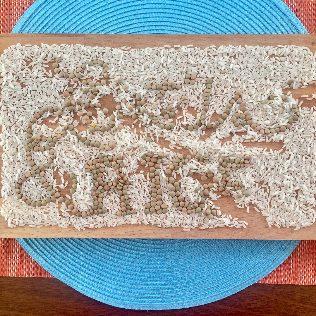 I didn&rsquo;t get to finish this project before my cat sat on it. #foodtype #3dletters #dimensionalletters #type #lettering #typography