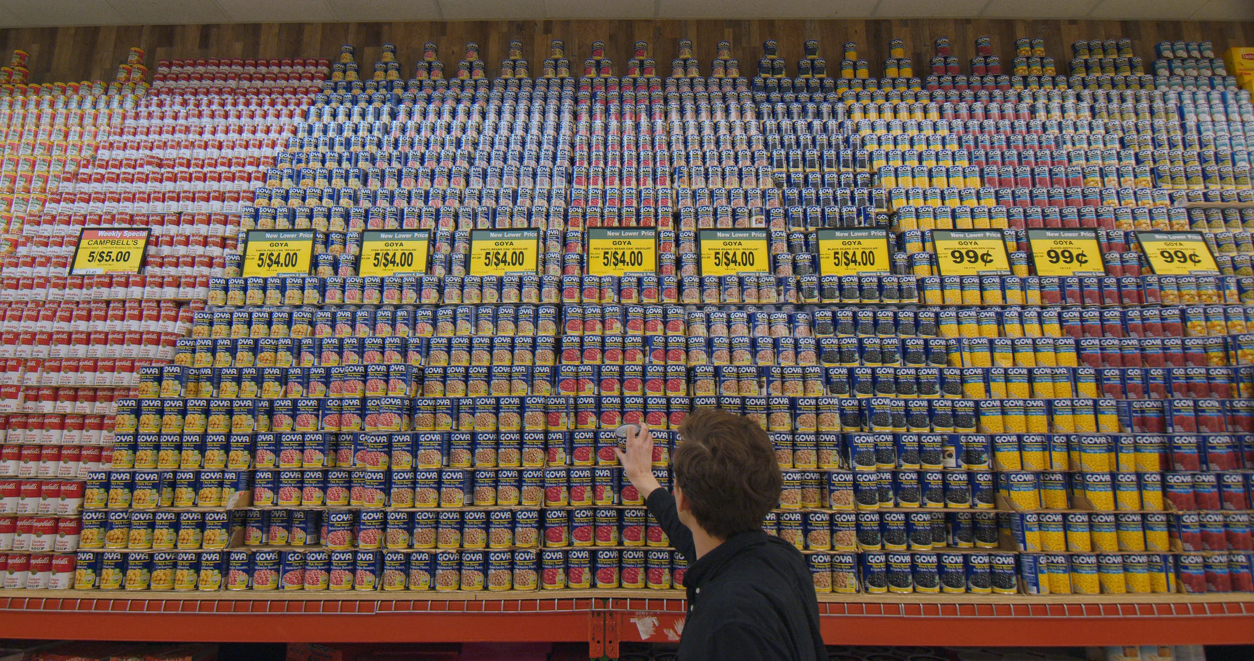In the U.S., 40% of the food we produce is never eaten.