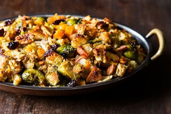 Stuffing that's practically a meal in itself. Photo credit: Food52 .