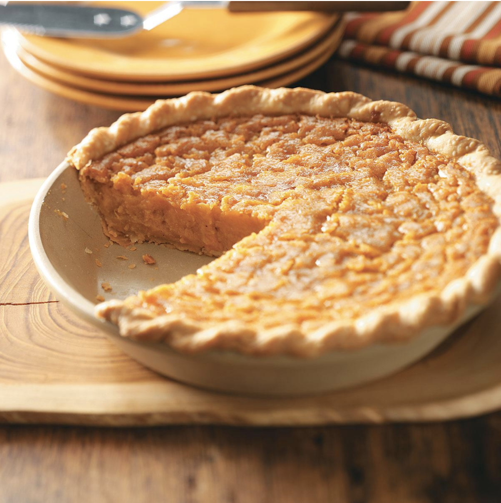 Rolled Oats and Cloves Sweet Potato Pie