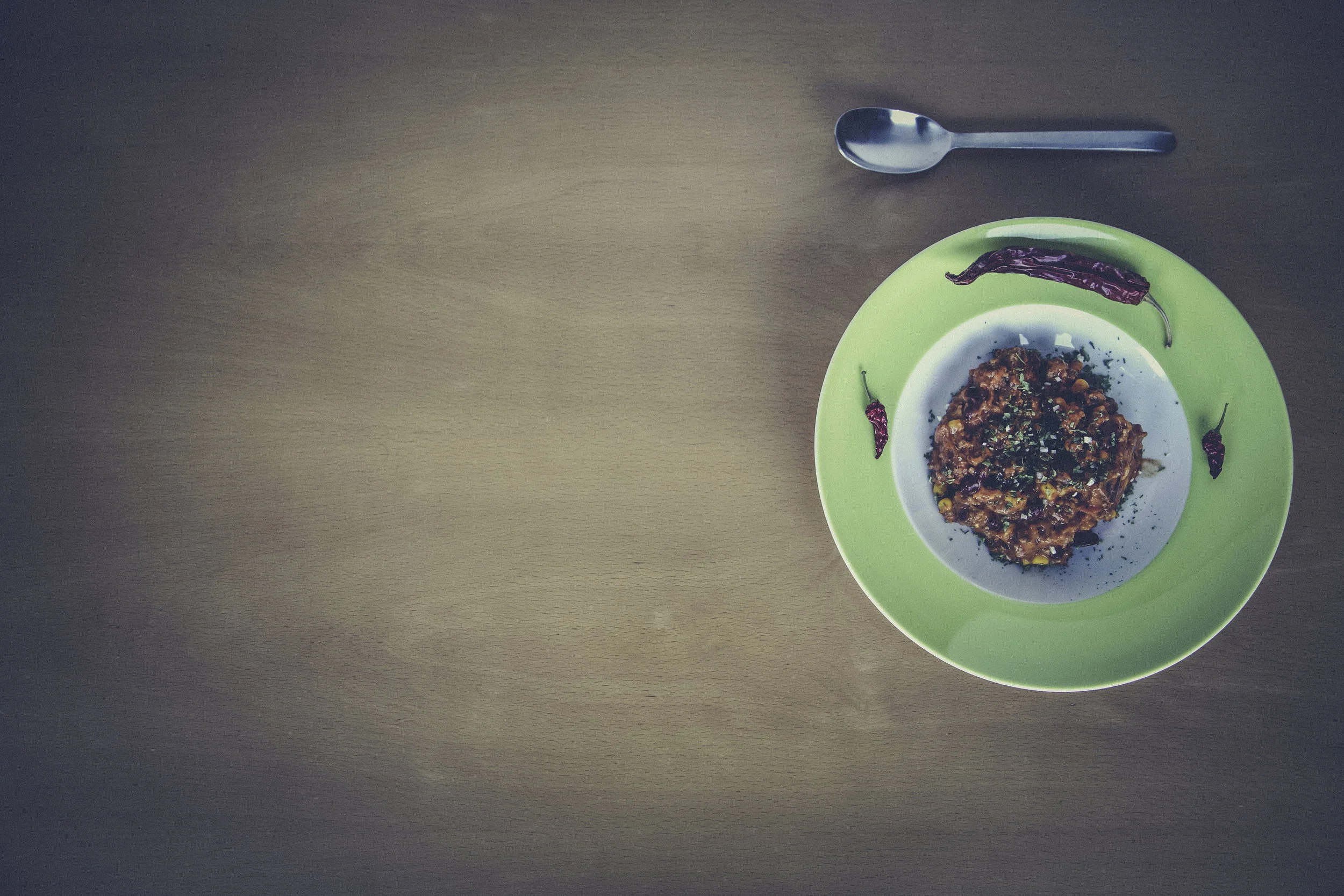 Smokey and Spicy Red Lentil Chili