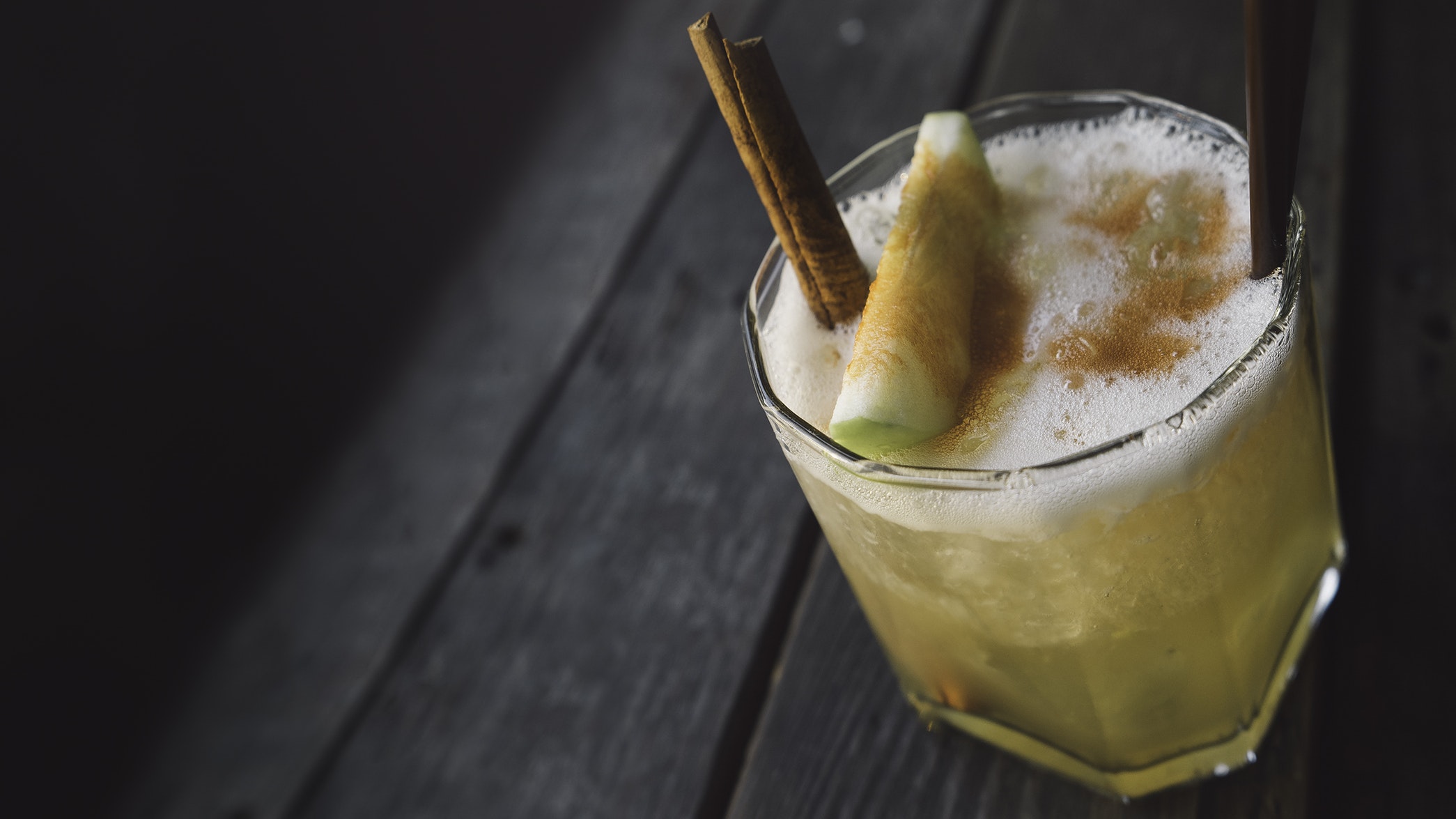 Nata Traub, this cocktail's mastermind, is a big proponent of the slow food movement. Her recipe highlights New York's bountiful and historic Hudson Valley. Enjoy it in the presence of good company.