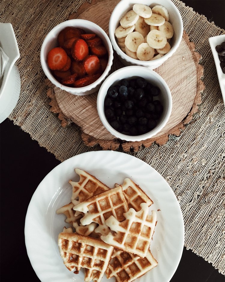 Vegan Vanilla Waffles