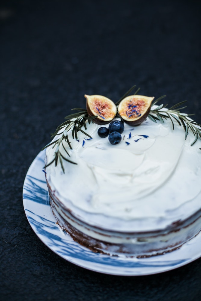 Carrot Cake with Non-Dairy Cream Cheese Topping