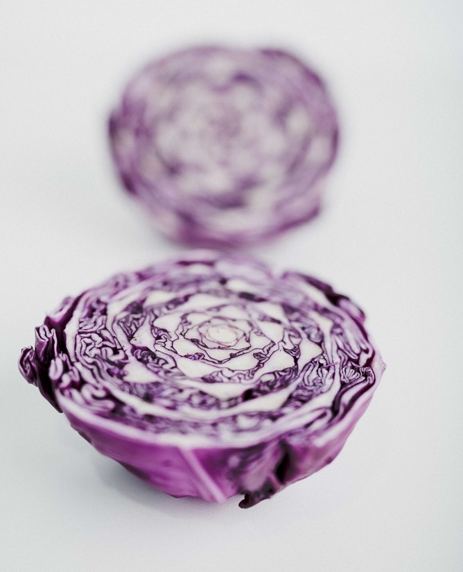 Kale & Red Cabbage Slaw 