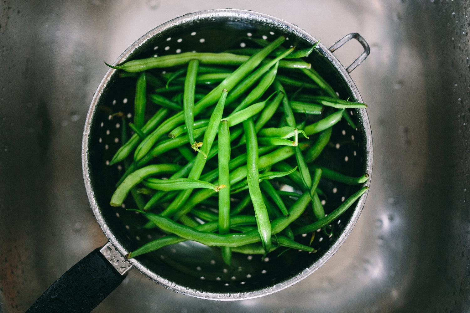 Slow-Roasted Green Beans with Sage 