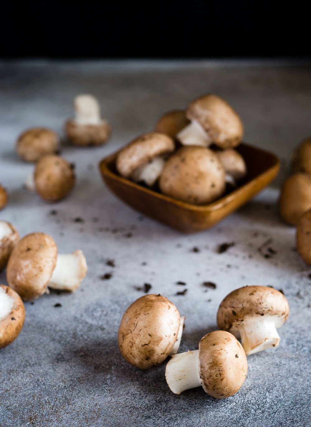 Garlic Roasted Mushrooms 