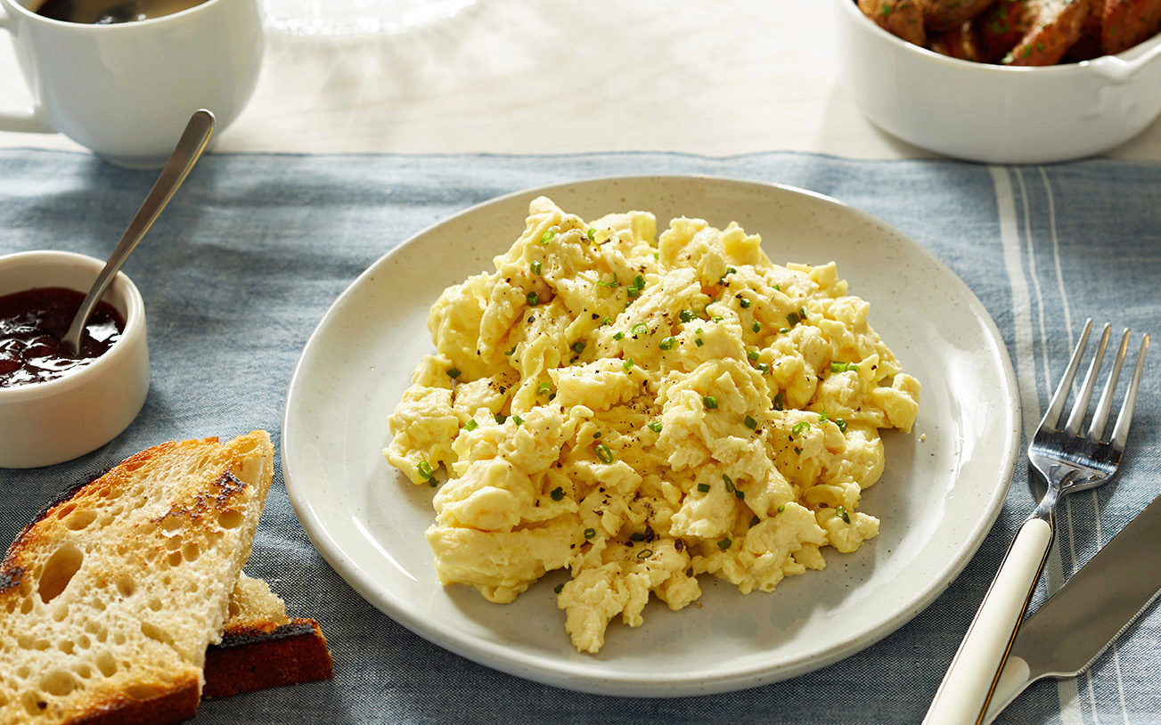 Plant-based alternatives reduce the environmental impact of traditional egg production. Photo from JUST