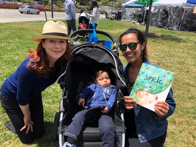 OAKLAND VEGFEST | MAY 2018 Leslie Crawford meets a real-life Rory (and her mom Tammy) at Oakland VegFest .
