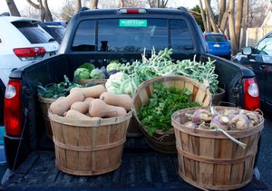Volunteer gleaners tend to get produce to its destination while it’s still fresh.