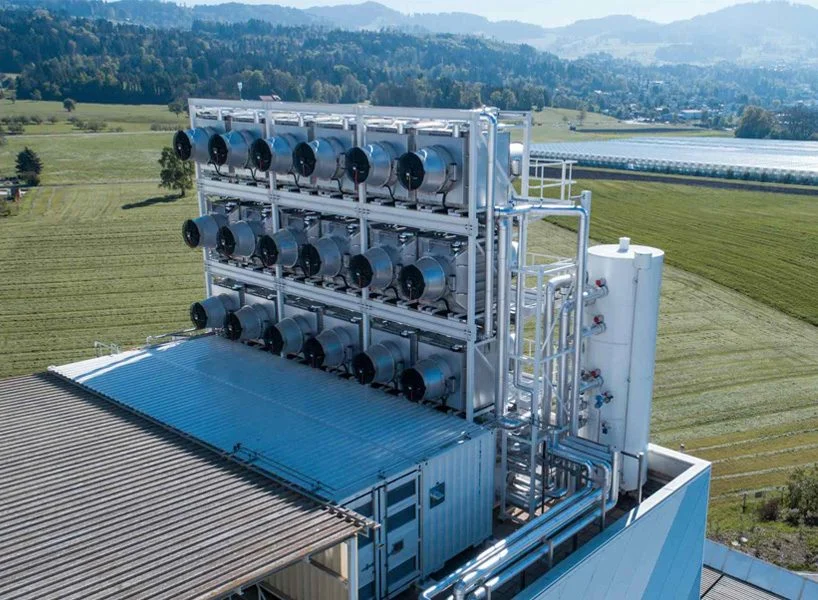Climeworks can capture around 900 tons of carbon dioxide annually with this one plant alone.