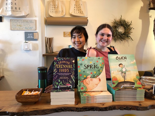 All our books on sale at Black Bird Bookstore in San Francisco.