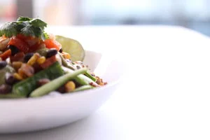 Herby Couscous Salad with Veggies and Kalamata Olives