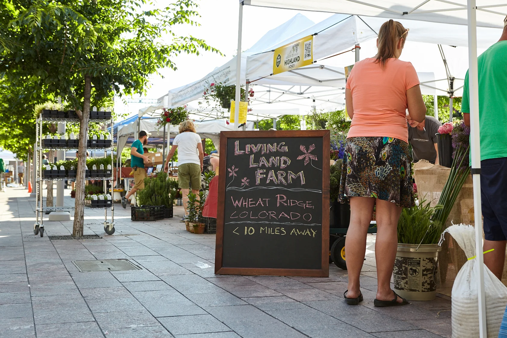 The easiest way to eat local and organic food is simply to ask . Talk with the growers at your local market about the practices they use. Read up on what a label really stands for. Photo Source .