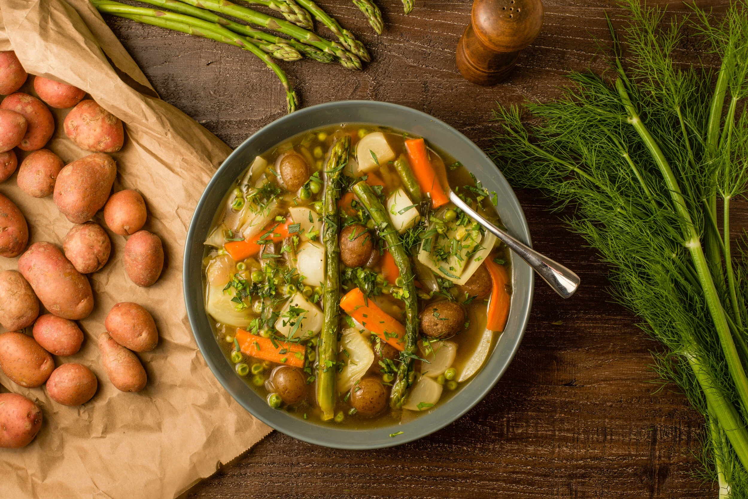 French-Inspired Fennel and Tarragon Vegetable Stew