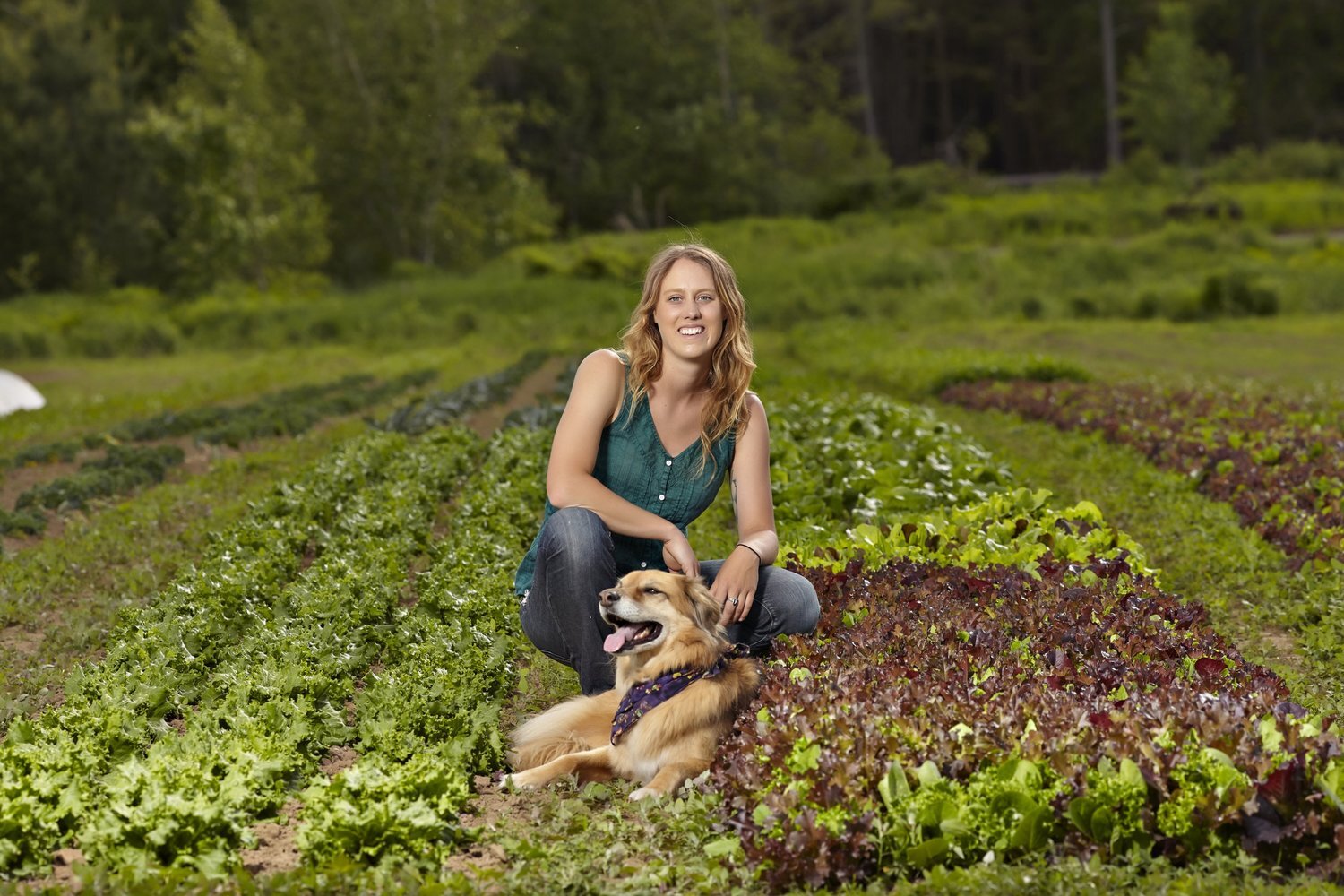 Acadia Tucker - regenerative farmer and victory gardener