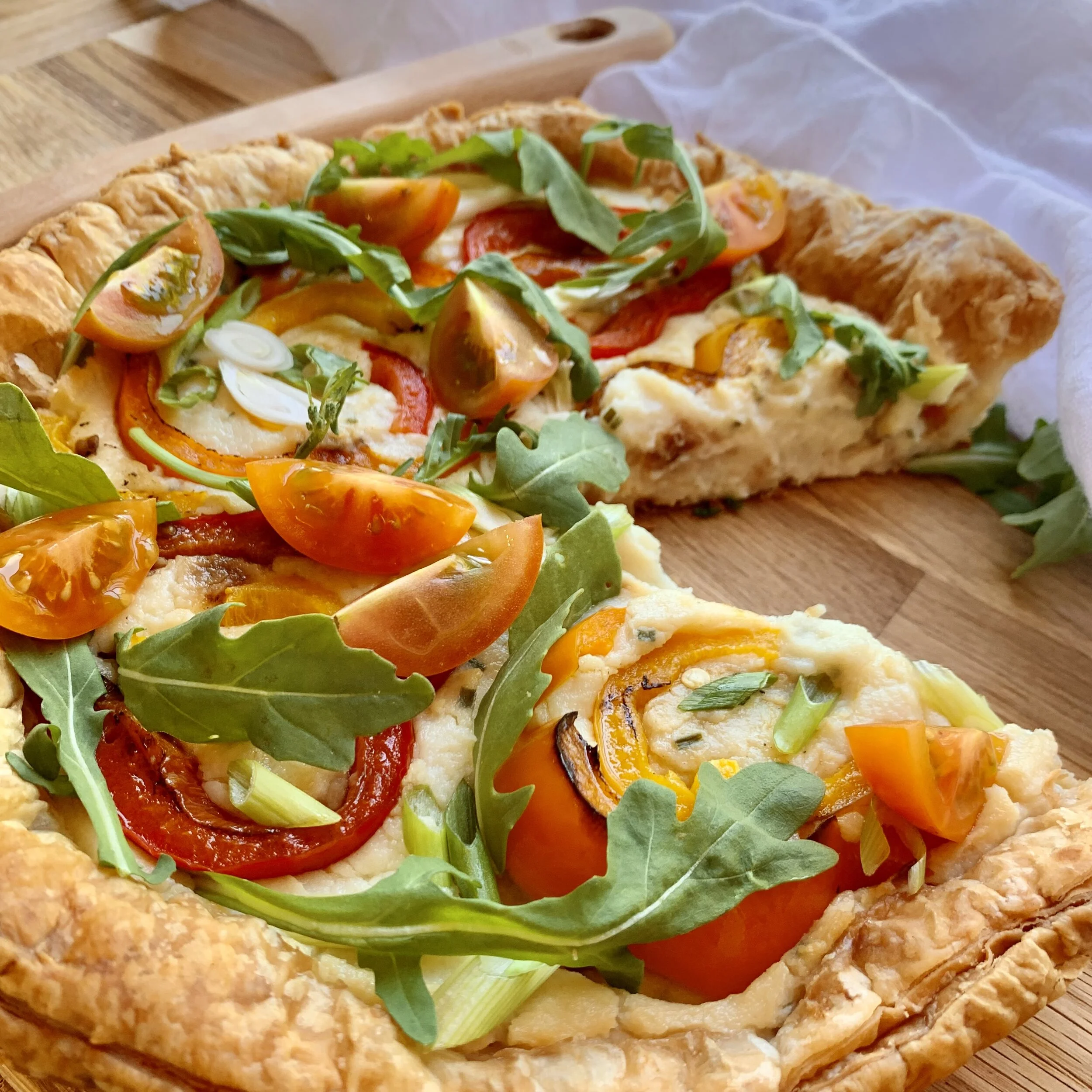 Rustic Tomato Tart