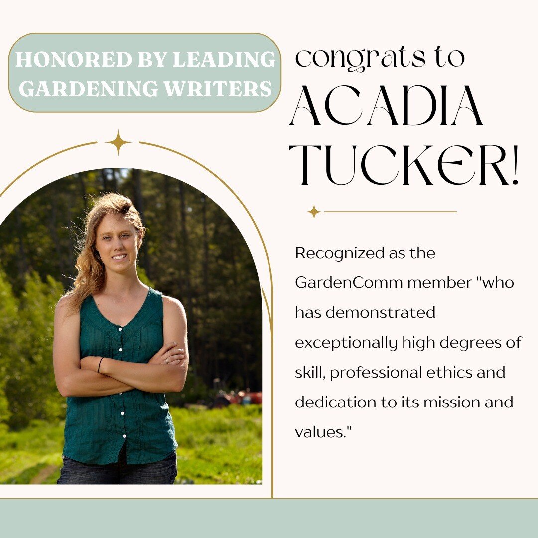 Stone Pier's own Acadia Tucker is honored as an Emergent Communicator by GardenComm! Go Acadia! To see her impact for yourself, check out her wonderful books at stonepierpress.org.