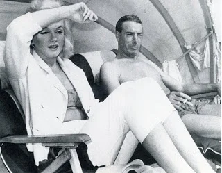 Marilyn with Joe DiMaggio (1962)