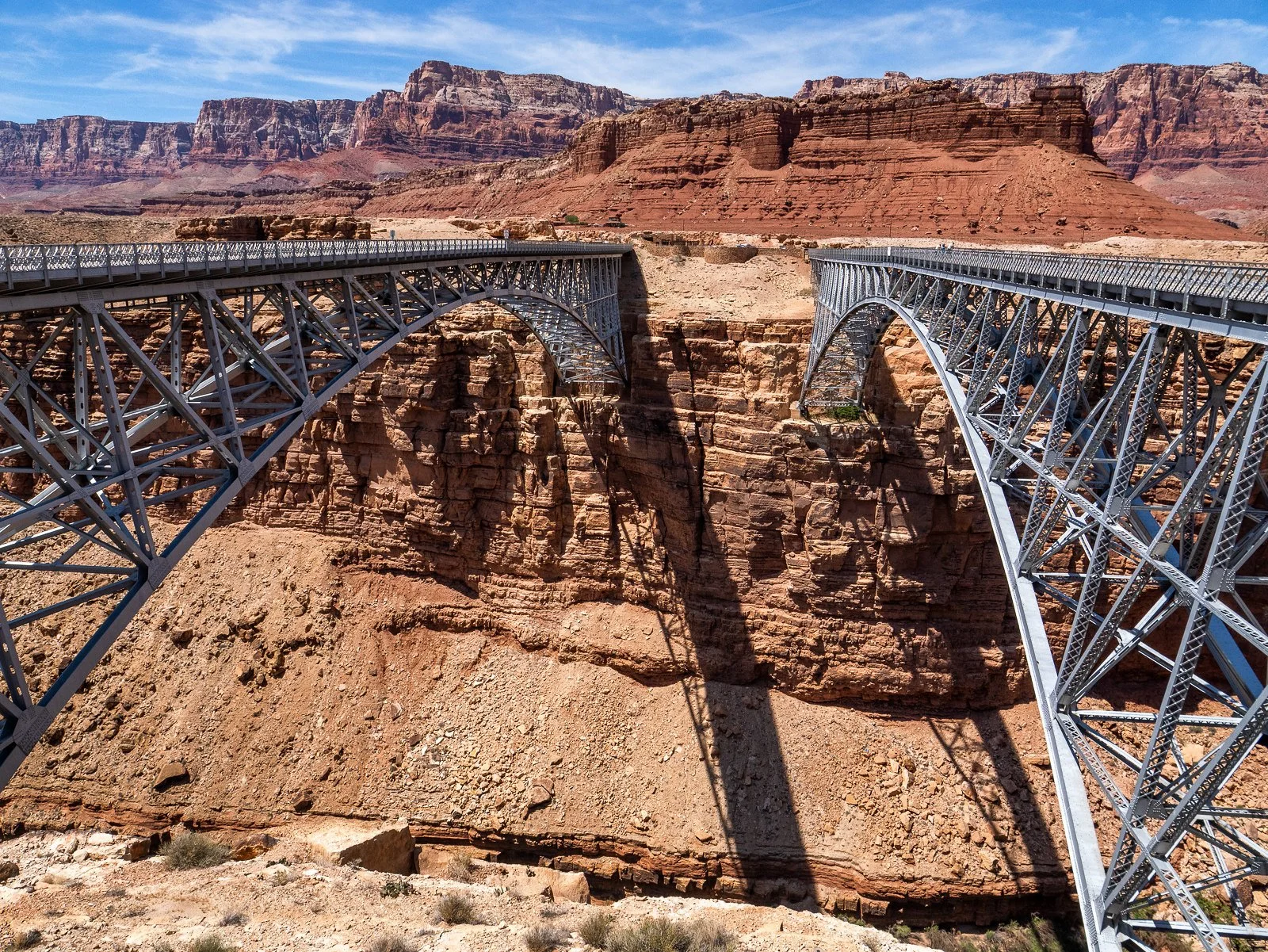 Twin Bridges