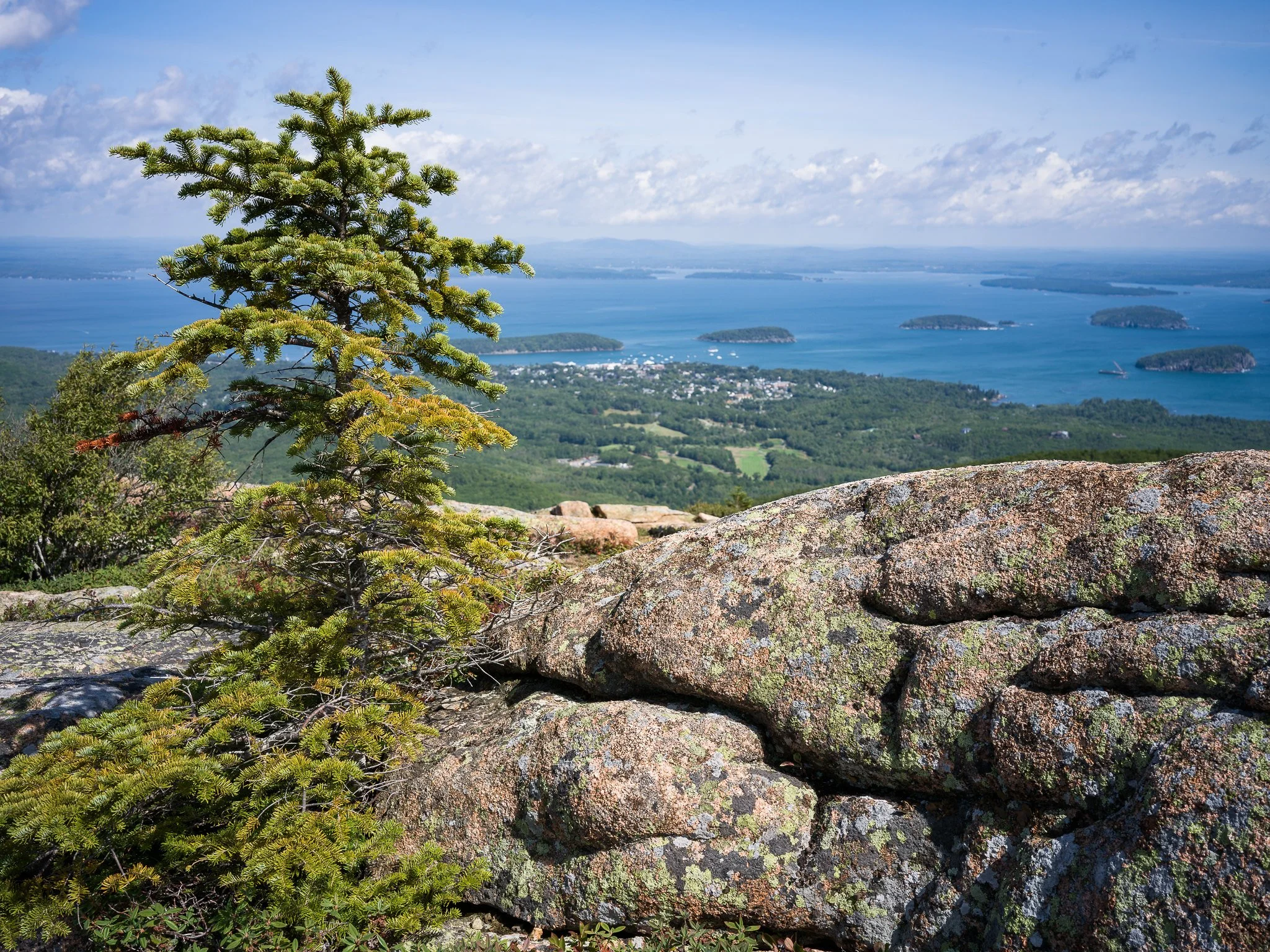 Bar Harbor from afar