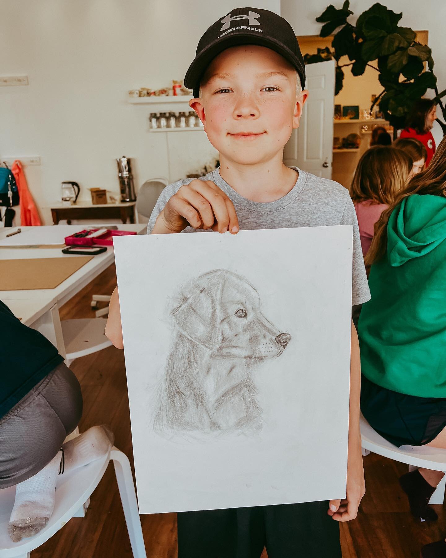 A celebration of student work in this spring&rsquo;s after-school drawing classes. I love their smiles so much. The next after school drawing session starts in FALL 2023.