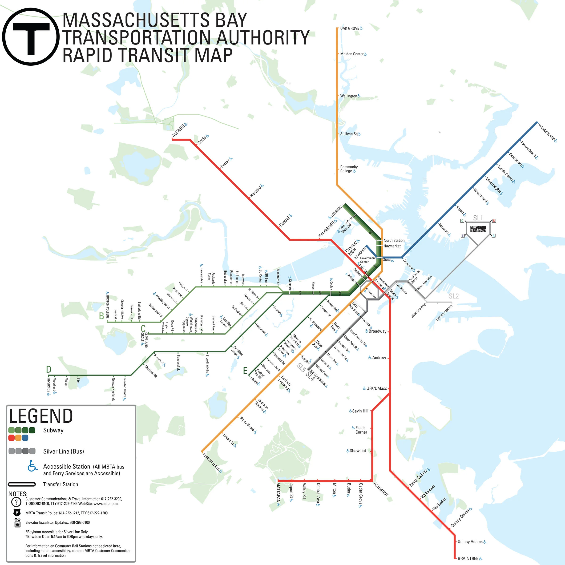 Project Boston Mbta Map Redesign Transit Map Subway Map Map