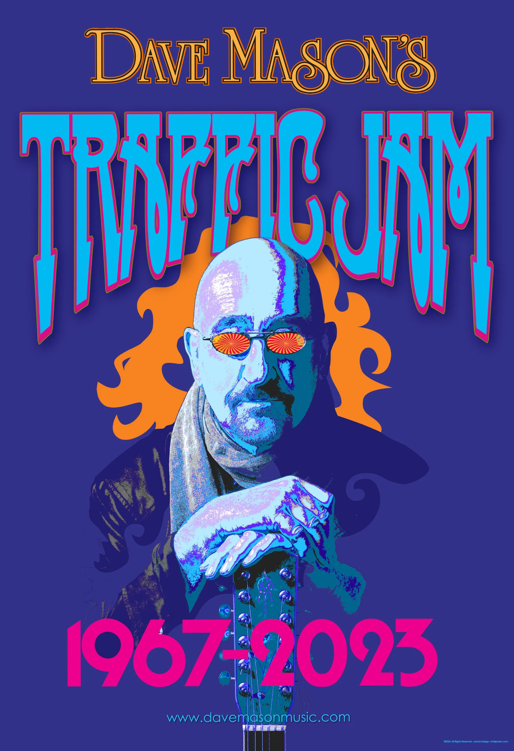 Traffic Jam World Tour 1967-2023 Poster