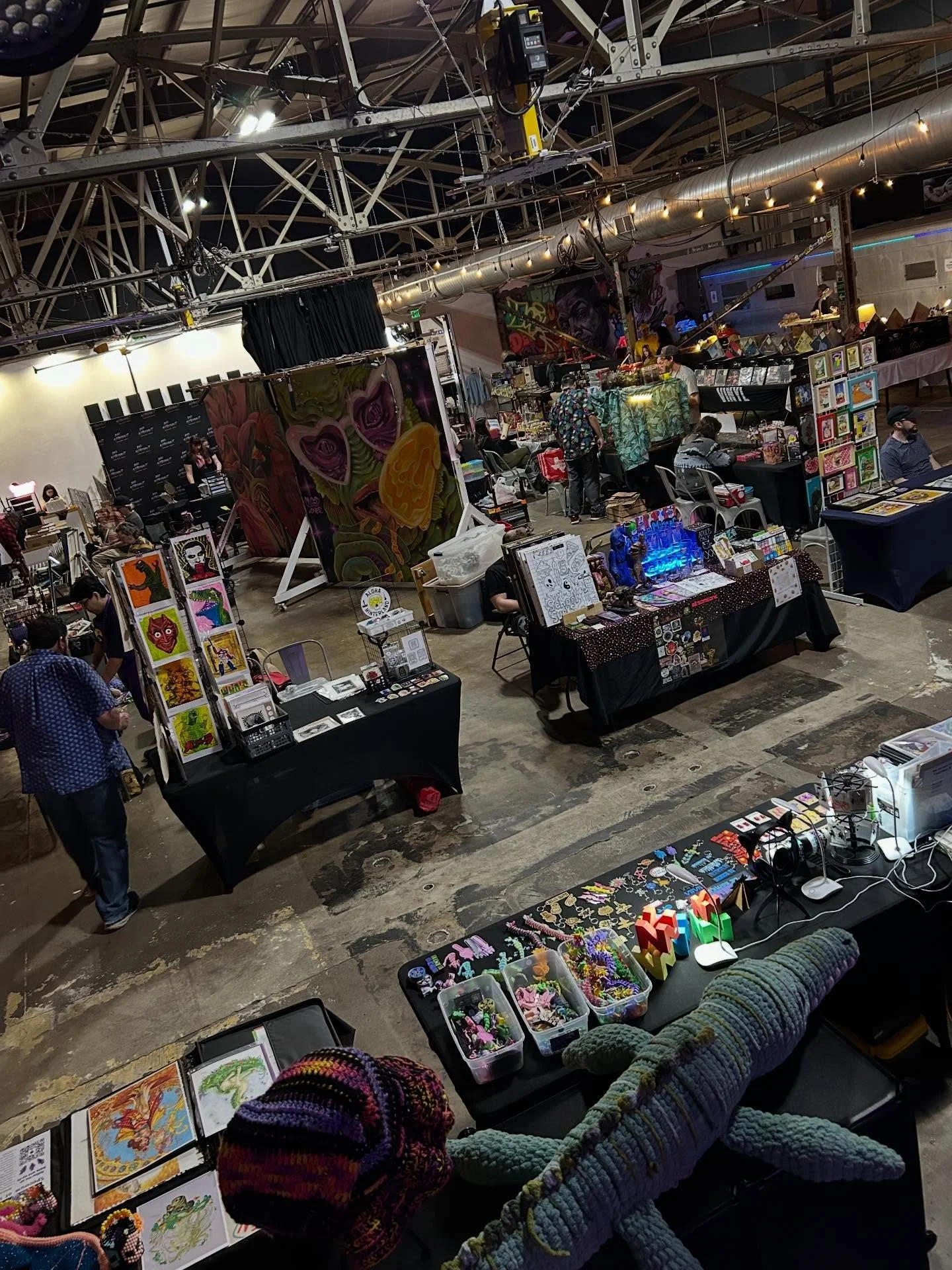 Getting all set up for Punk Rock Garage Sale - going down TODAY until 6pm at Bad Astronaut Brewing! Come support your local artists, thrifters, vinyl dealers, junkers, makers, soapists, dopists, and everyone else!

FREE event! FREE parking! And you&r