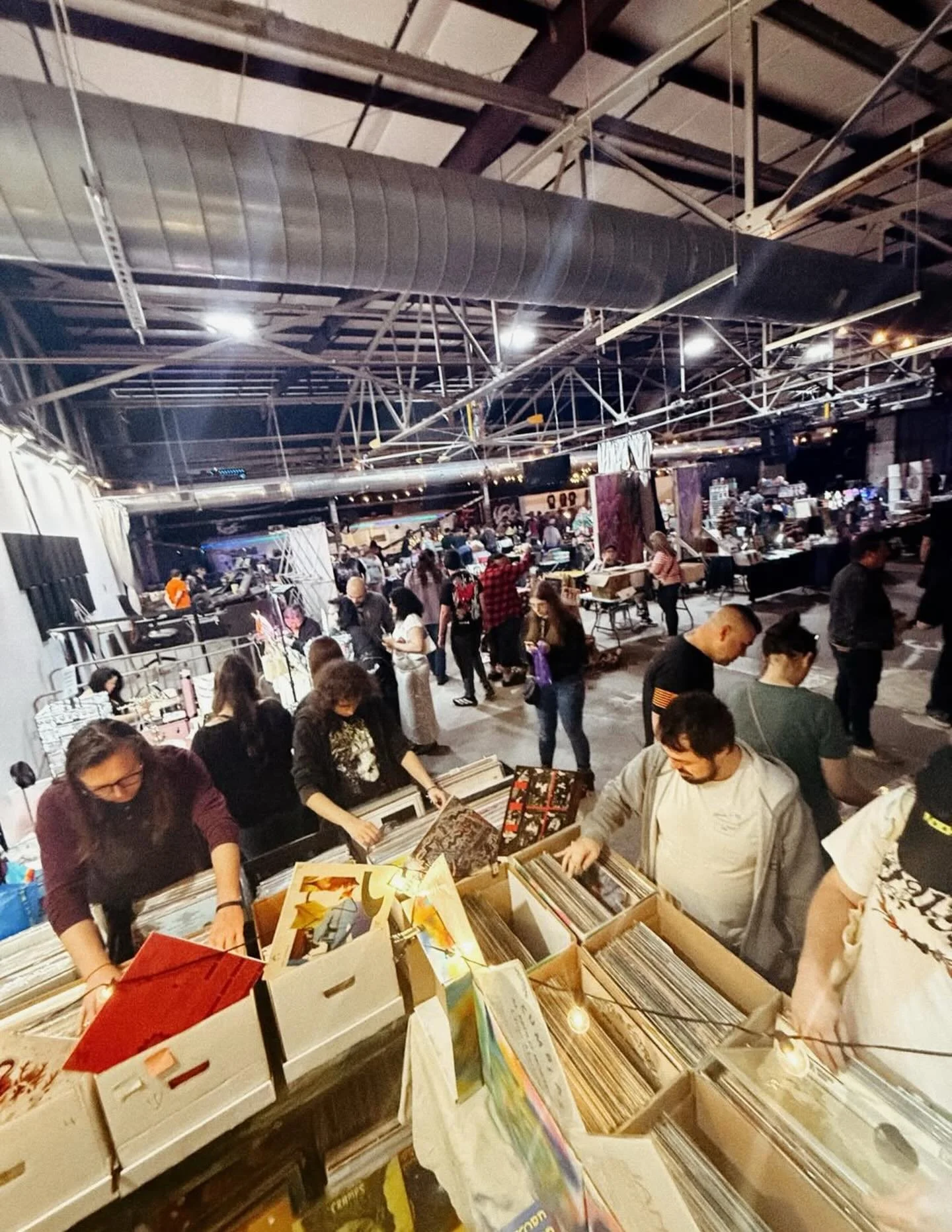 View of the sale from one of our favorite vendors Good Junk Vintage! Join them and 50+ other sellers of music, movies, jewelry, toys, vintage clothing, books, plants, artwork and much much more as Houston&rsquo;s most diverse market returns to Bad As