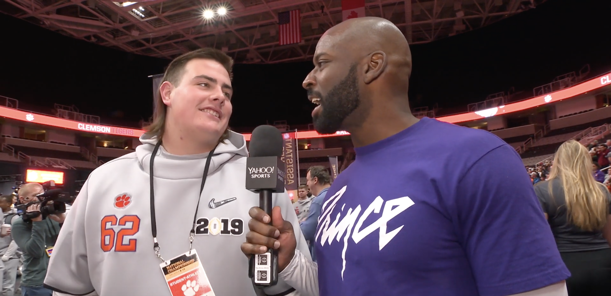 WHAT WAS THE KEY TO CLEMSON'S NATIONAL CHAMPIONSHIP DOMINATION?! THE HAIR! 