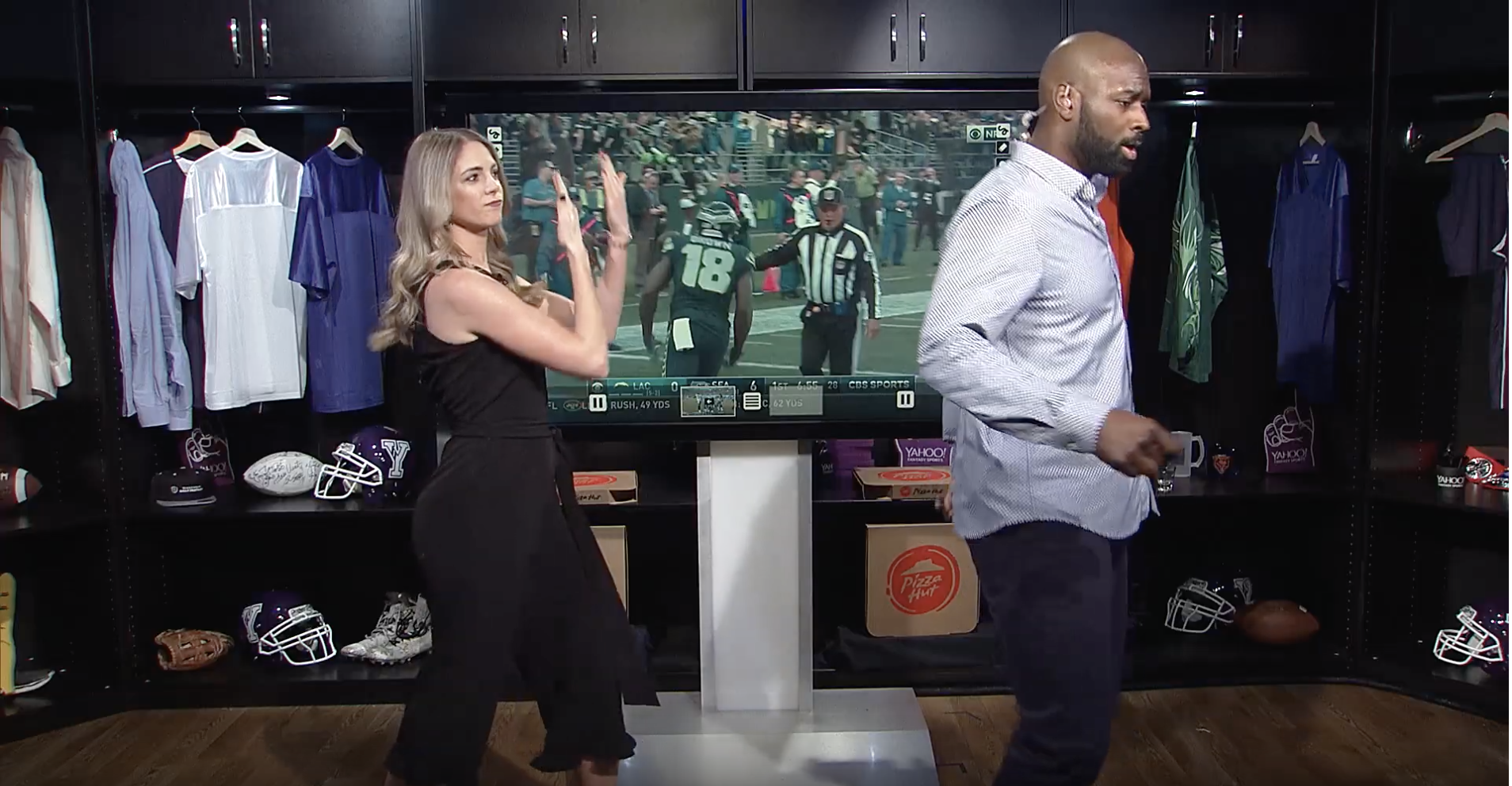 THE SUPER BOWL SOUL TRAIN LINE