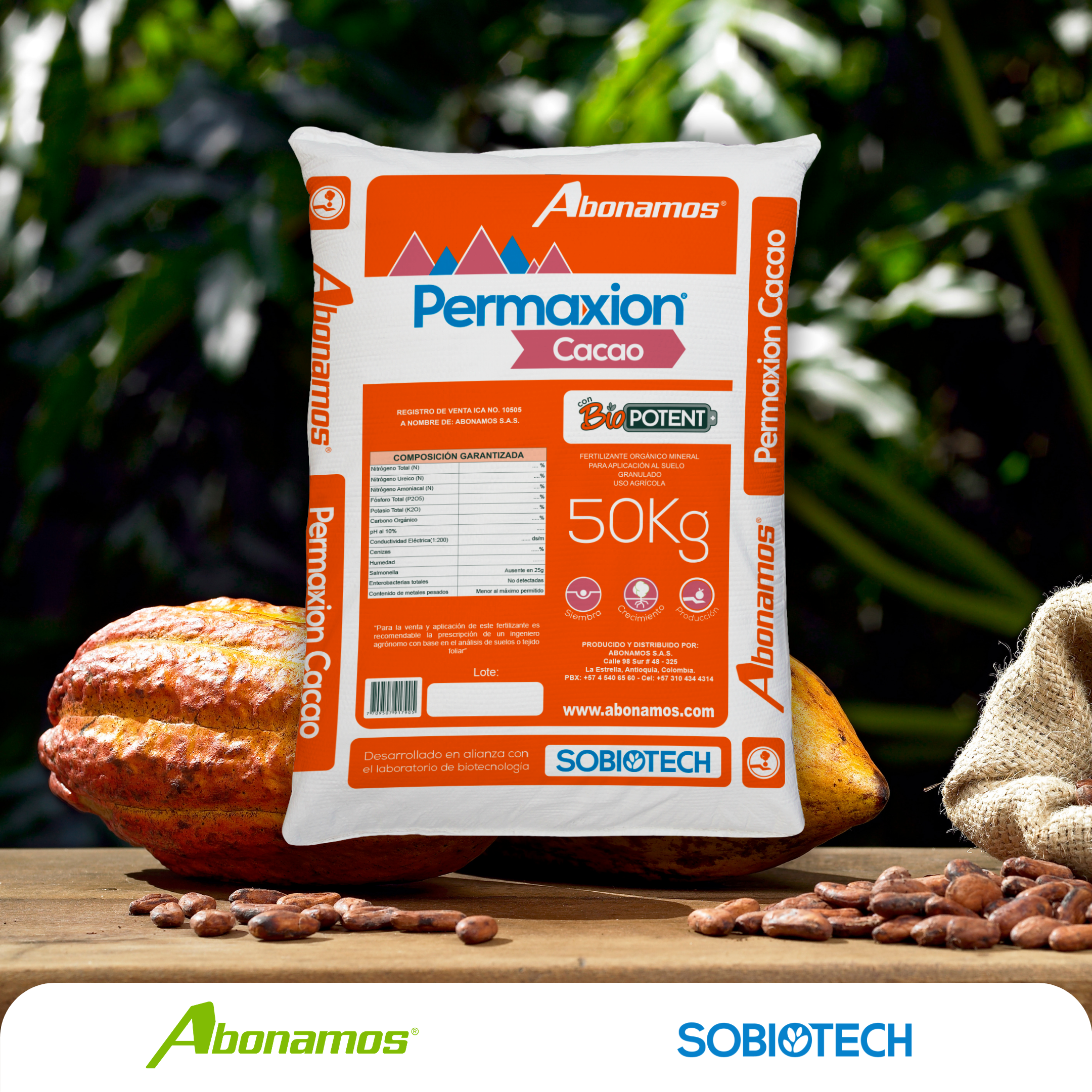 1.Fertilizante mineral Orgánico con microorganismos Abonamos Permaxion Cacao.png