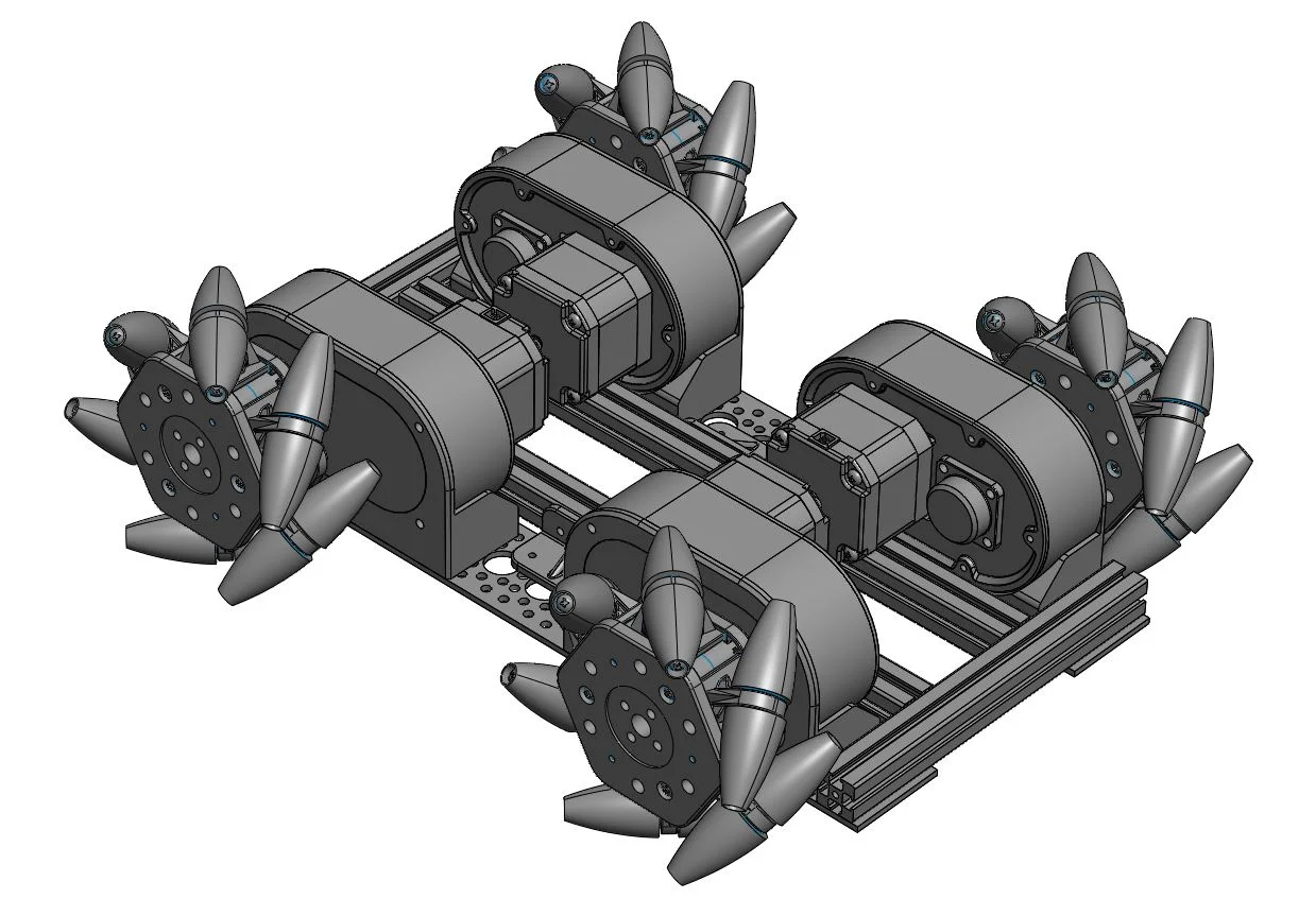 mecanum wheel on chassis_170224.JPG