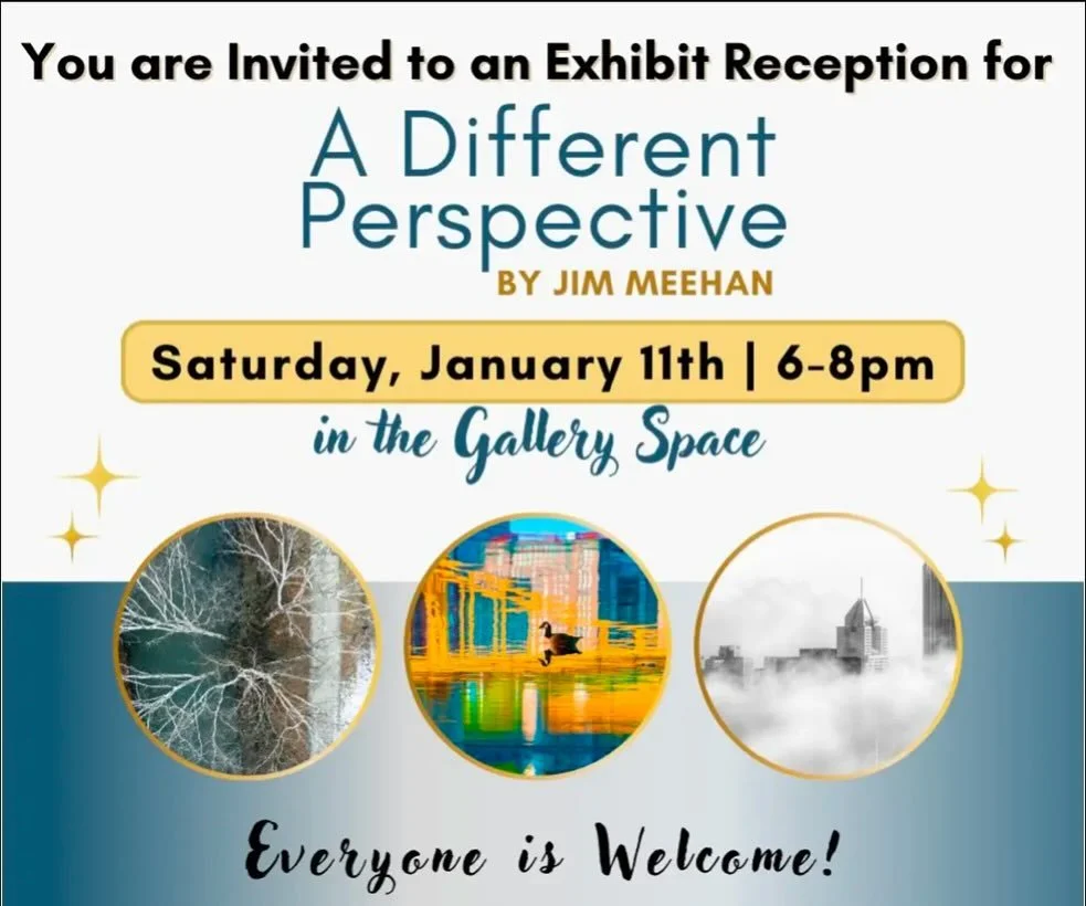 Opening Reception tonight from 6-8pm at the Monroeville Public Library. If you&rsquo;re local, stop by and say hello. Exhibition runs until January 27th and is open as long as the library is open.