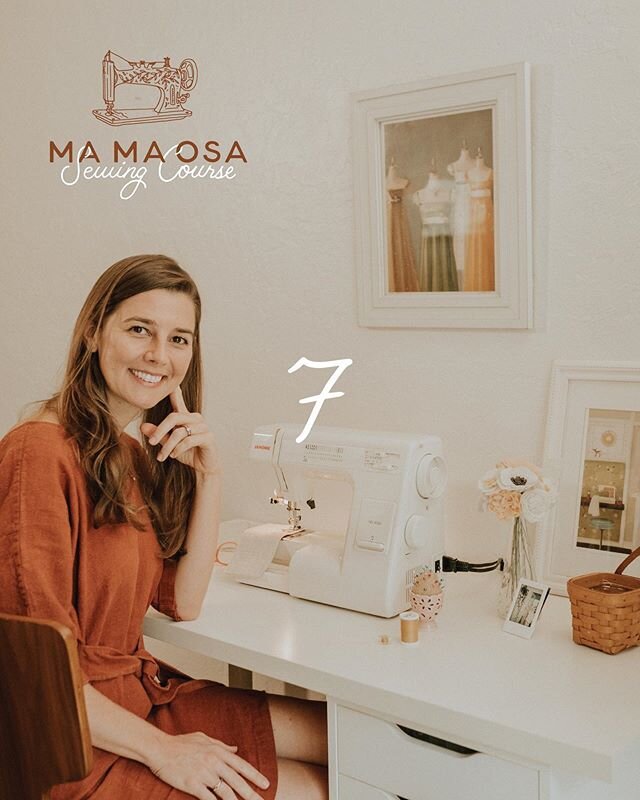 7 days 🎉 JULY 2ND
Seven days until we open up the Ma Ma Osa Digital Sewing Course again for you to join!! Seven days until I have the privilege of walking you through sewing garments step-by-step with videos, patterns and all the extras to making th