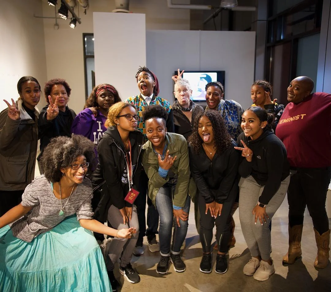 Last night the Spill Oracle Class visited Inherit Light for Choir Practice. What a beautiful way to embody the living legacies of Ida B. Wells, Ella Baker and Essex Hemphill. Thank you #turnthelightoftruthuponthem #givelightandpeoplewillfindtheway #ilovemyselfenoughtobewhoiam (alexispauline)