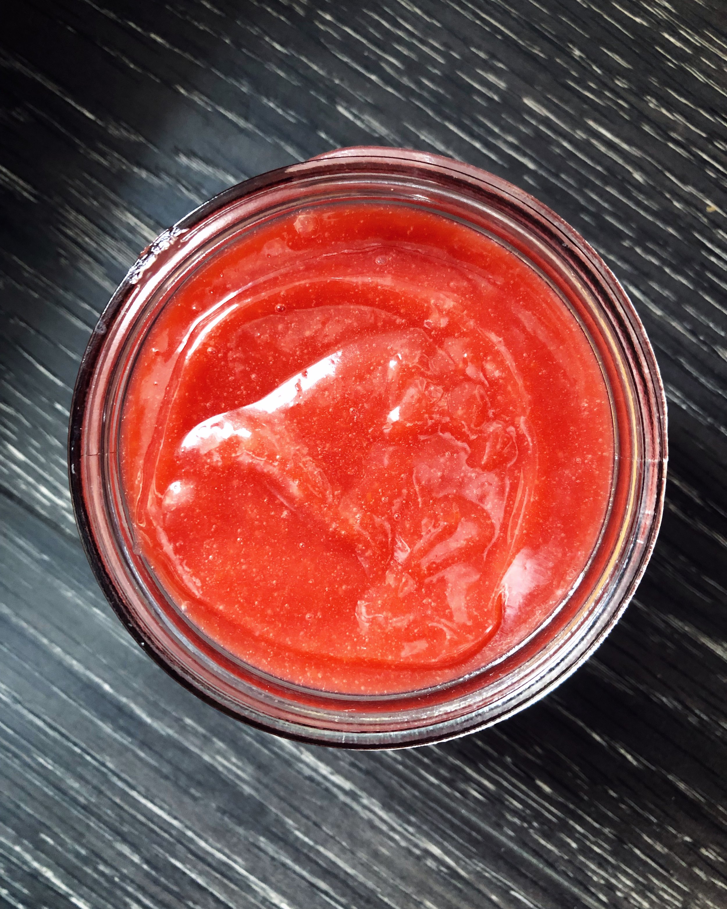 Finished sumac curd.